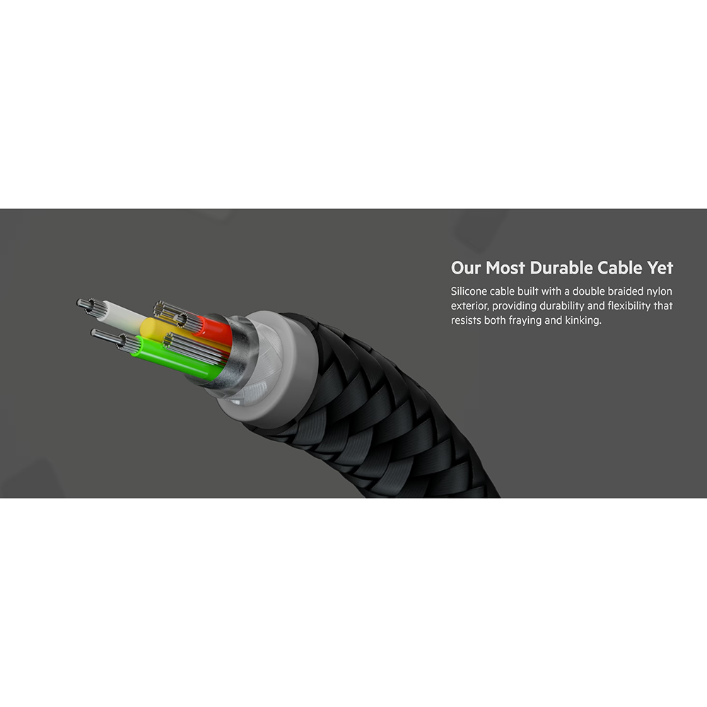 Фото 25 Кабель BELKIN USB-C > USB-C 1 м 60 Вт Type-C black (CAB011BT1MBK)