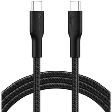 Кабель BELKIN USB-C > USB-C 2 м 240 Вт Type-C black (CAB025HQ2MBK)