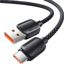 Кабель Essager USB 2.0 AM to USB-C 100W 1 м Black (EXC7A-WL01-P)