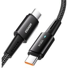 Кабель Essager USB-C to USB-C 100W 0.5 м Black (EXCTT1-CGB01)