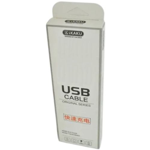 Кабель IKAKU TUOYUAN USB - Lightning/Micro-USB/Type-C 1 м Black (KSC-296)