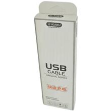 Кабель IKAKU TUOYUAN USB - Lightning/Micro-USB/Type-C 1 м Black (KSC-296)