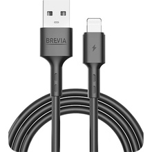 Кабель BREVIA USB to Lightning 2m Black (51200BULZ1)