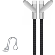 Кабель XOKO SC-HLD-200 Dual Type-C PD3.1 100 Вт Grey (XK-SC-HLD-200-GR)