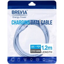 Кабель BREVIA Type-C to Lightning 30W 1.2 м Blue (52120UCLZ1)
