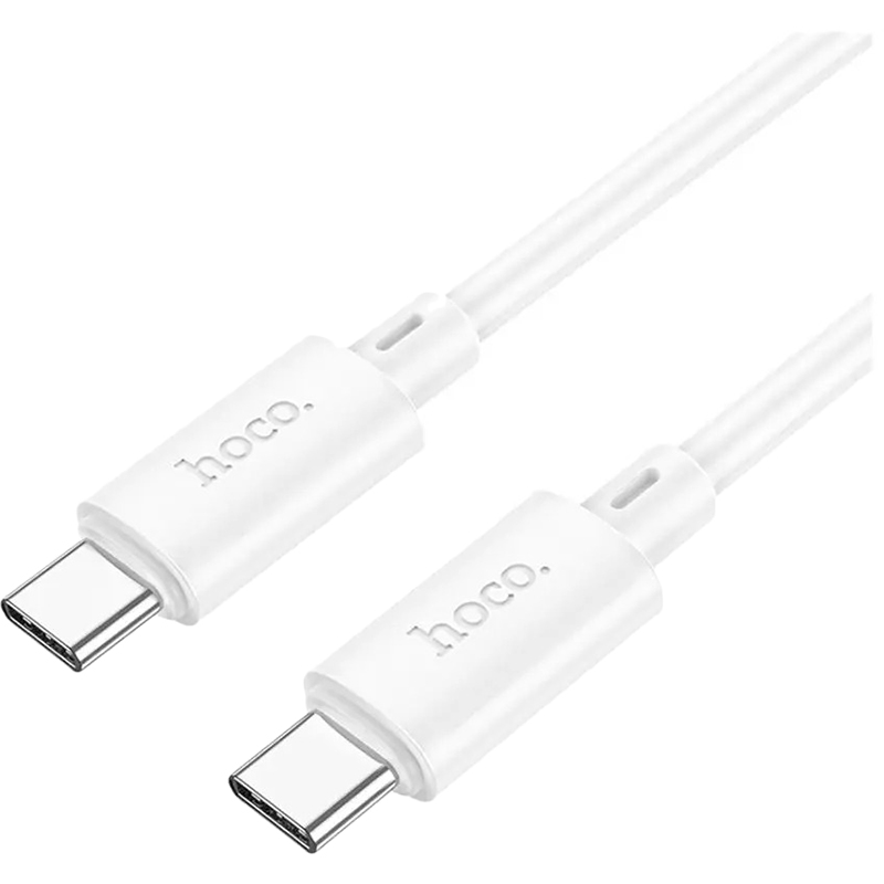 Кабель HOCO X88 Gratified USB Type-C - USB Type-C 60W 1 м White (6931474783370)