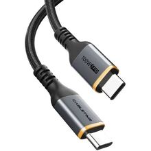 Кабель CABLETIME USB Type-C - USB Type-C 100W 1 м Black (CU03L)