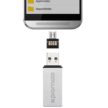 Адаптер Promate Nano-OTG USB - microUSB (nano.otg)