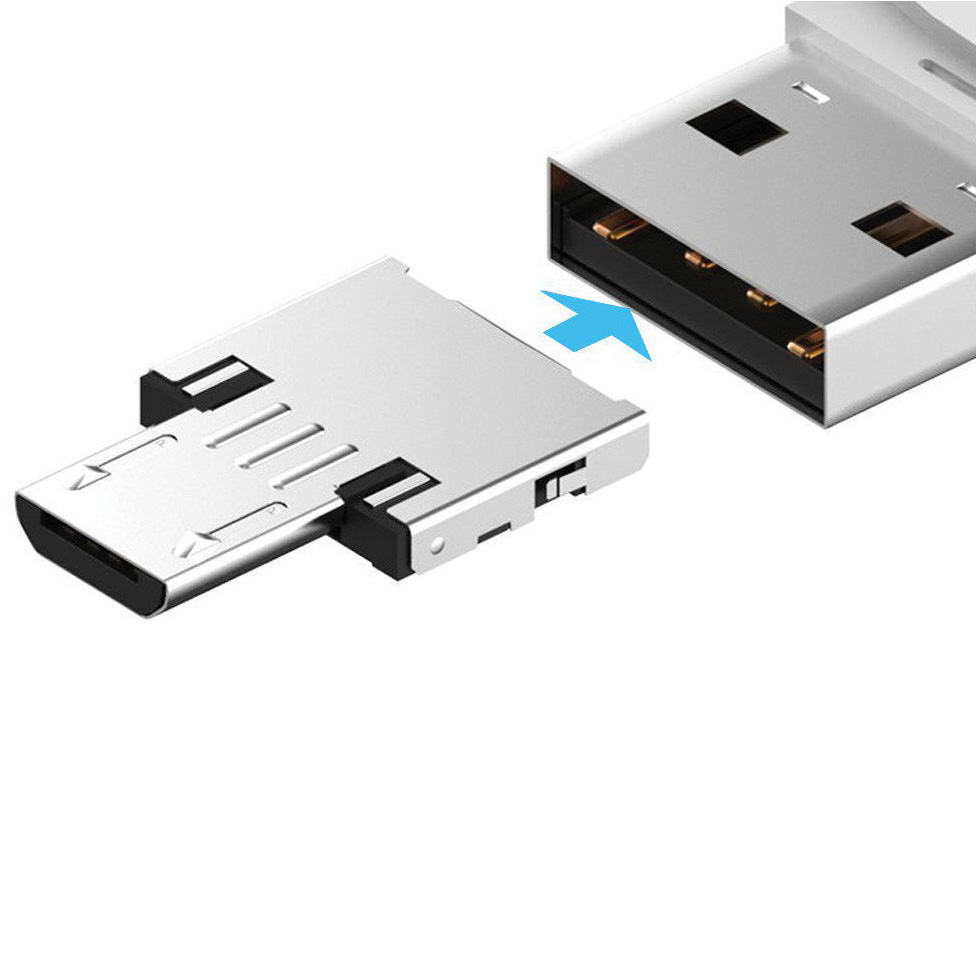 Фото 3 Адаптер Promate Nano-OTG USB - microUSB (nano.otg)