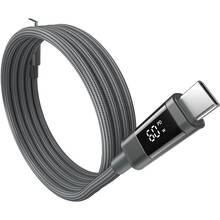 Кабель CHOETECH PD60 Вт USB-C до USB-C 1,2 м Gray (XCC-1067-GY)