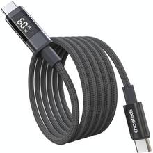 Кабель CHOETECH PD60 Вт USB-C до USB-C 1,2 м Gray (XCC-1068-GY)