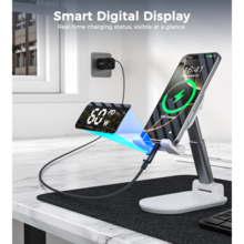 Кабель CHOETECH PD60 Вт USB-C до USB-C 1,2 м Gray (XCC-1068-GY)