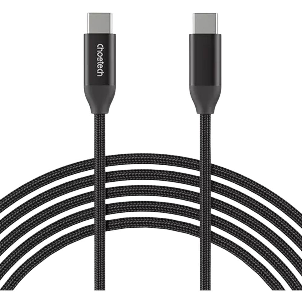 Кабель CHOETECH PD3.1 240 Вт 1 м + 2 м USB-C до USB-C Black (XCC-1060)