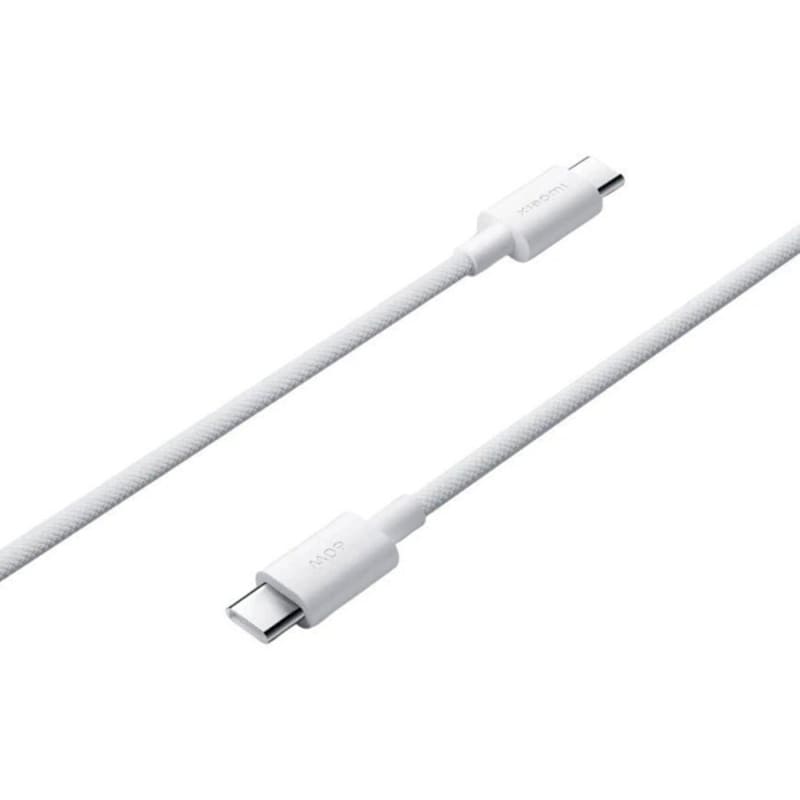 Кабель XIAOMI Braided USB Type-C - USB Type-C 60W 3A 1 м White (BHR0878GL) Додатково Потужність 60 Вт; Струм: 3А