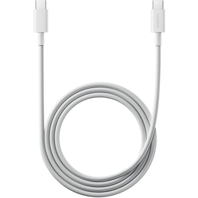 Кабель XIAOMI Braided USB Type-C - USB Type-C 60W 3A 1 м White (BHR0878GL)