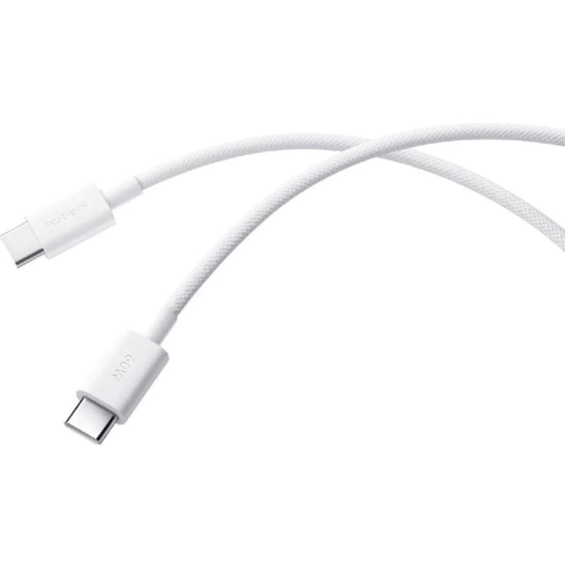 Кабель XIAOMI Braided USB Type-C - USB Type-C 60W 3A 1 м White (BHR0878GL) Тип USB Type-С - USB Type-С