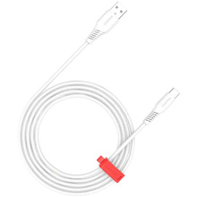 Кабель CANYON Onwire 18TP USB-A to USB-C 2м 18W TPE White (CNS-AC18SC20W)