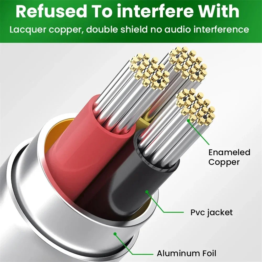 Внешний вид Переходник XOKO AUX-002 USB Type-C - Jack 3.5 мм 1 м White (AUX-002-WH)