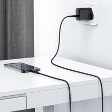 Кабель ACEFAST C4-01 Type-C to iP 3A, 30W, 1.8m Black (6974316281306)