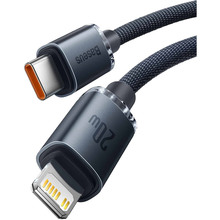 Кабель BASEUS Crystal Shine Series Fast Charging Data Cable Type-C to iP 20W 1.2m Black (CAJY000201)