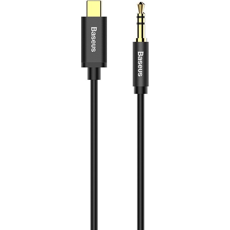 Кабель BASEUS Yiven USB-C to 3.5mm Jack 1.2m Black (CAM01-01)