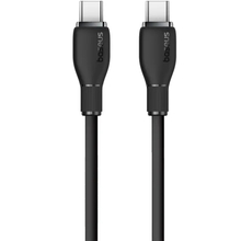 Кабель BASEUS Pudding Series Fast Charging Cable Type-C to Type-C 100W 1.2m Cluster Black (P10355702111-00)