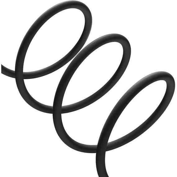 Зовнішній вигляд Кабель BASEUS Pudding Series Fast Charging Cable Type-C to Type-C 100W 1.2m Cluster Black (P10355702111-00)