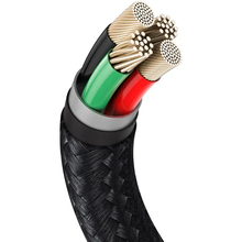 Кабель BASEUS Cafule Series Metal Data Cable USB to IP 2.4A 2 м Black (CALJK-B01)
