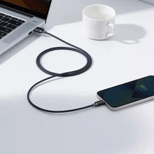 Кабель BASEUS Crystal Shine Series Fast Charging Data Cable USB to iP 2.4A 1.2 м Black (CAJY000001)