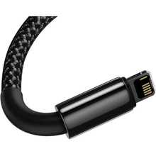 Кабель BASEUS Tungsten Gold Fast Charging Data Cable USB to iP 2.4A 2 м Black (CALWJ-A01)