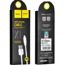 Кабель HOCO X1 USB to iP 2.4A, 2м White (6957531032014)