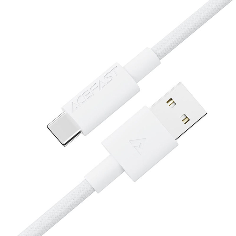 Кабель ACEFAST C18-04 USB-A to USB-C 1.2 м White (6974316284260)