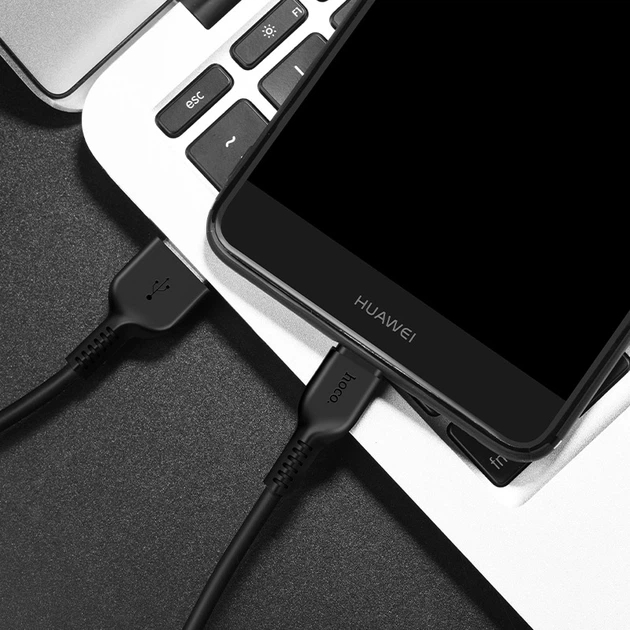 Фото 4 Кабель HOCO X13 USB to Type-C 3A 1 м Black (6957531061182)