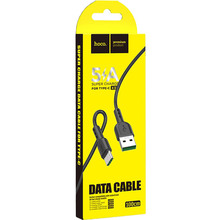 Кабель HOCO X33 Type-C 5A Surge charging data cable Black1 м (6931474706119)