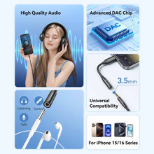 Переходник VENTION USB Type-C - аудио 3.5 мм 0.1 м Black (BIIBA)