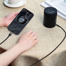 Перехідник ACEFAST J11 USB Type-C - аудіо 3.5 мм 1 м Black (6974316285274)