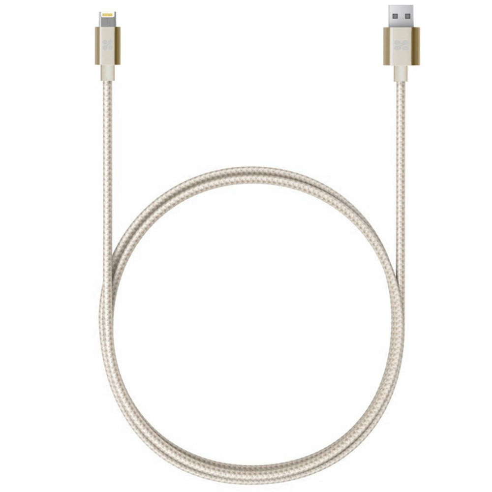 Кабель PROMATE linkMate-MUL Lightning-microUSB 1.2 м Gold