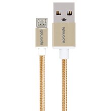 Кабель PROMATE linkMate-U2M USB-microUSB 1.2 м Gold