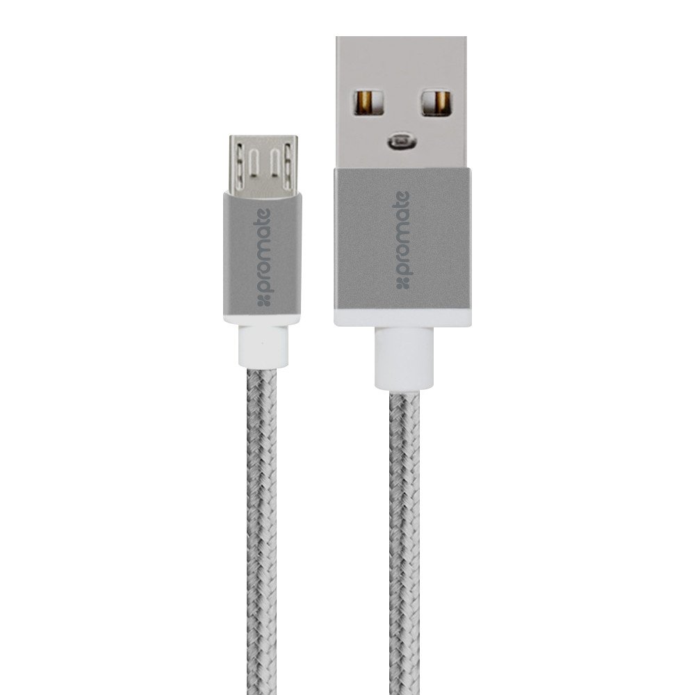 

Кабель PROMATE linkMate-U2M USB-microUSB 1.2 м Silver, linkMate-U2M USB-microUSB 1.2 м Silver