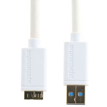 Кабель PROMATE linkMate-U4 USB-microUSB 1.15 м White