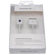 Кабель ATCOM USB AF OTG - Apple 30-pin 0.1m (13273)