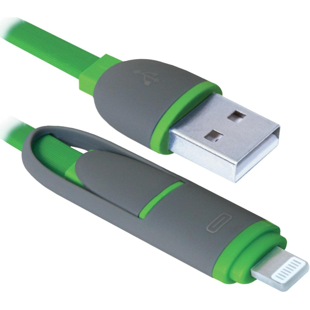 Кабель DEFENDER USB10-03BP (87489) Тип USB - micro-USB/Lightning