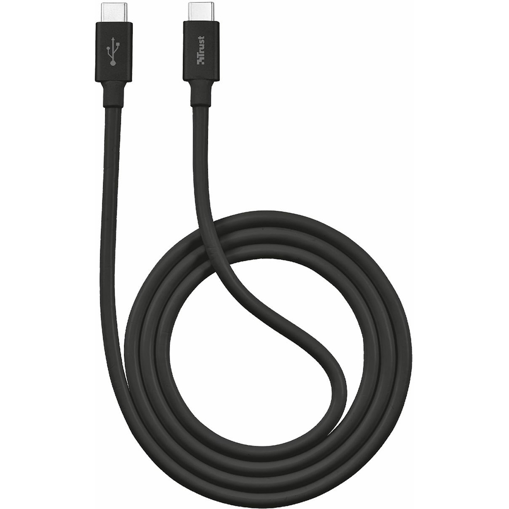 Кабель TRUST URBAN USB-C to USB-C 2.0 black (21595) Длина 1