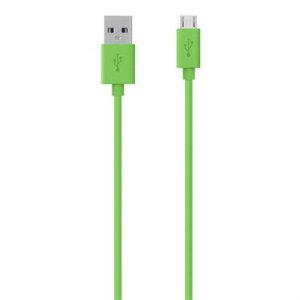 Кабель BELKIN F2CU012bt2M-GRN (AM/microB) 2 м green