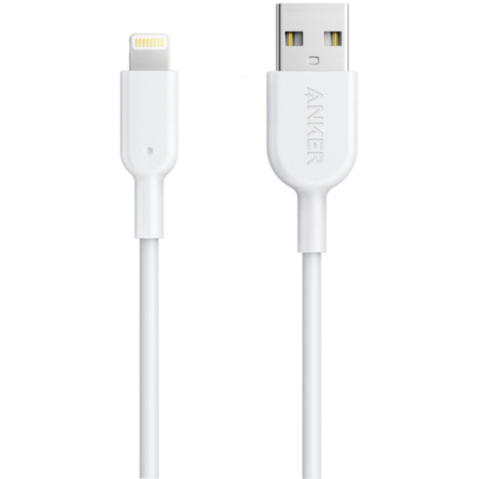 

Кабель ANKER Powerline II Lightning 0.9 м V2 (A8432H21) White, Powerline II Lightning - 0.9 м