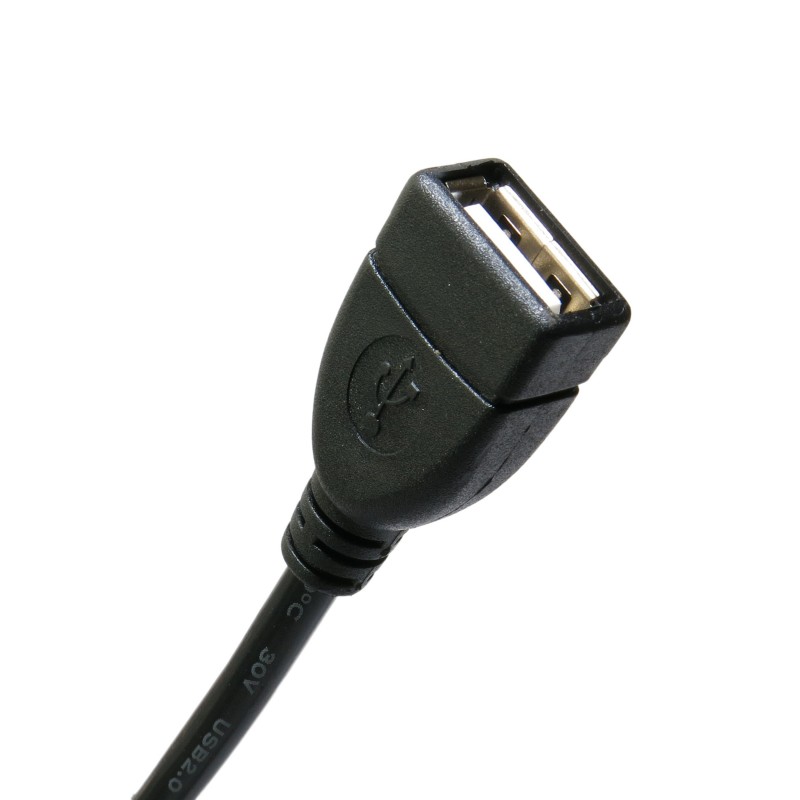 Кабель EXTRADIGITAL OTG USB 2.0 AF / micro USB 0.5m black (KBO1617) Длина 0.5