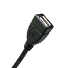 Кабель EXTRADIGITAL OTG USB 2.0 AF / micro USB 0.5m black (KBO1617)