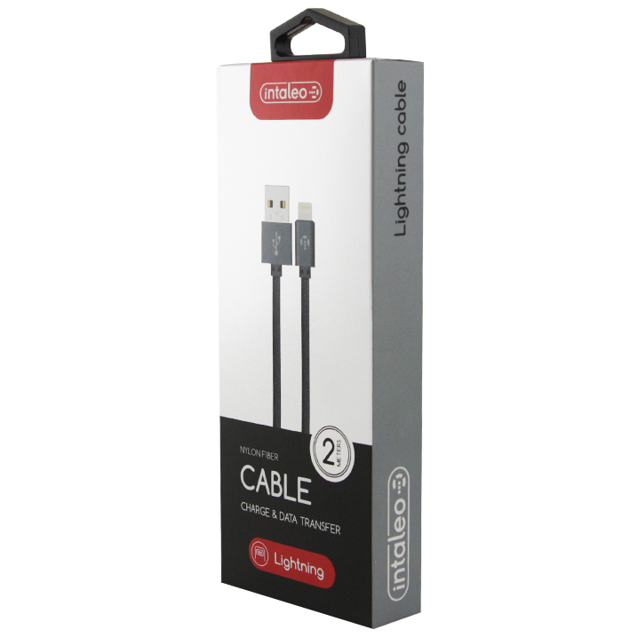 Кабель INTALEO CBGNYL2 для Apple iPhone 5 Тип USB - Lightning