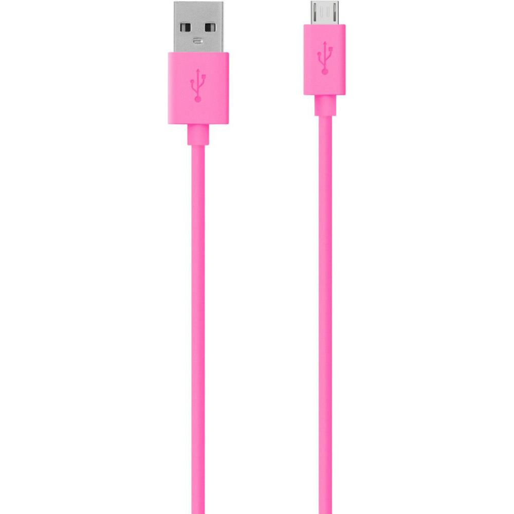 Кабель BELKIN F2CU012bt2M-PNK (AM/microB) 2 м pink