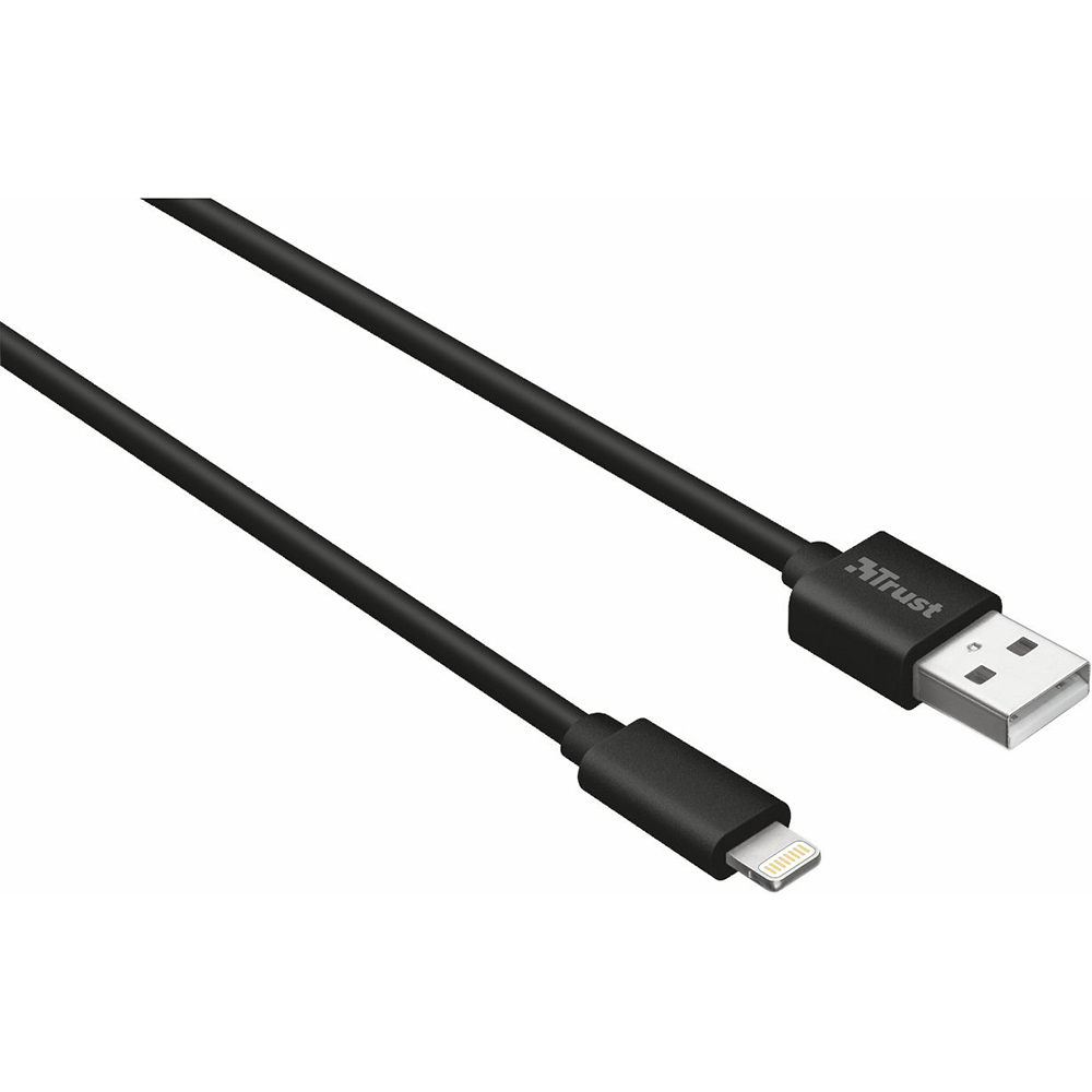 Кабель TRUST URBAN Lightning Round Cable 2m MFI (22167) Длина 2